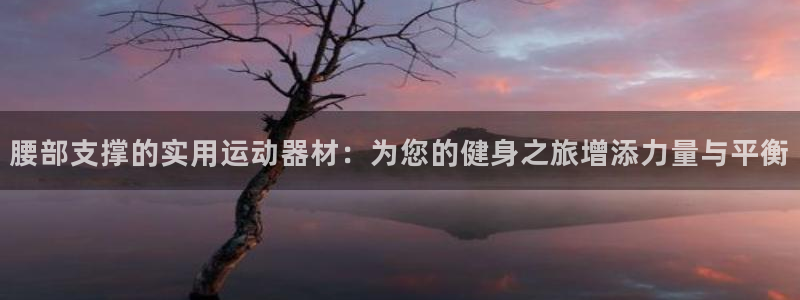 凯捷体育科技：腰部支撑的实用运动器材：为您的健身之旅增添力量