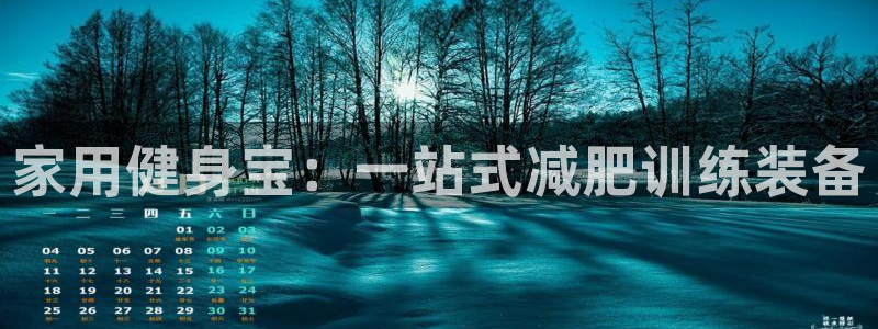 凯捷体育平台注册流程视频：家用健身宝：一站式减肥训练