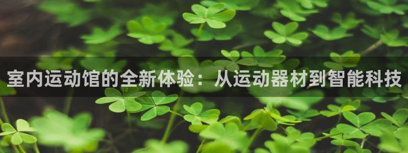 凯捷体育娱乐平台：室内运动馆的全新体验：从运动器材到智能科技